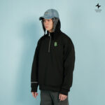 HOG Destructed Turtle Half-Zip Sweatshirt - Image 3