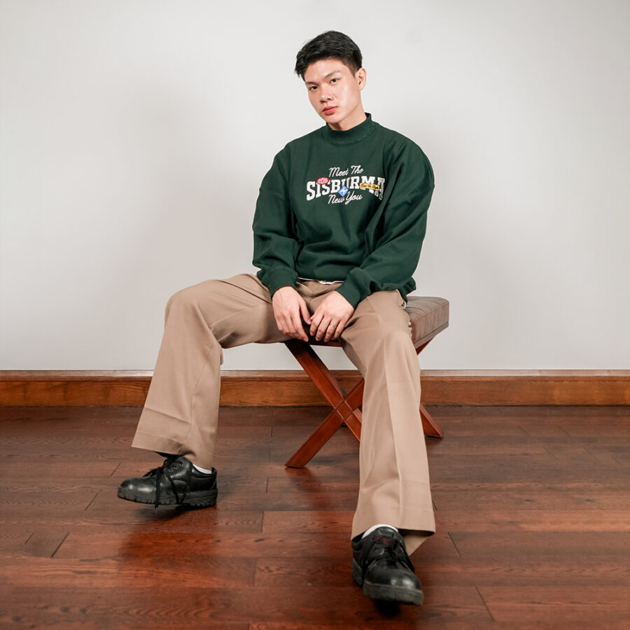SISBURMA Mockneck Sweatshirt - Image 9
